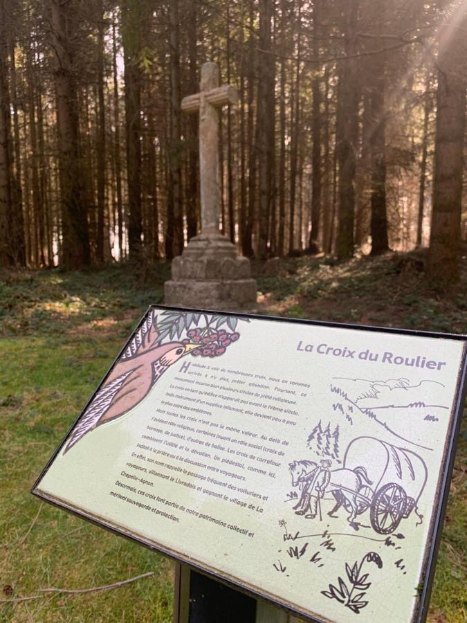 Gite " Oree Des Bois" Vertolaye Екстер'єр фото